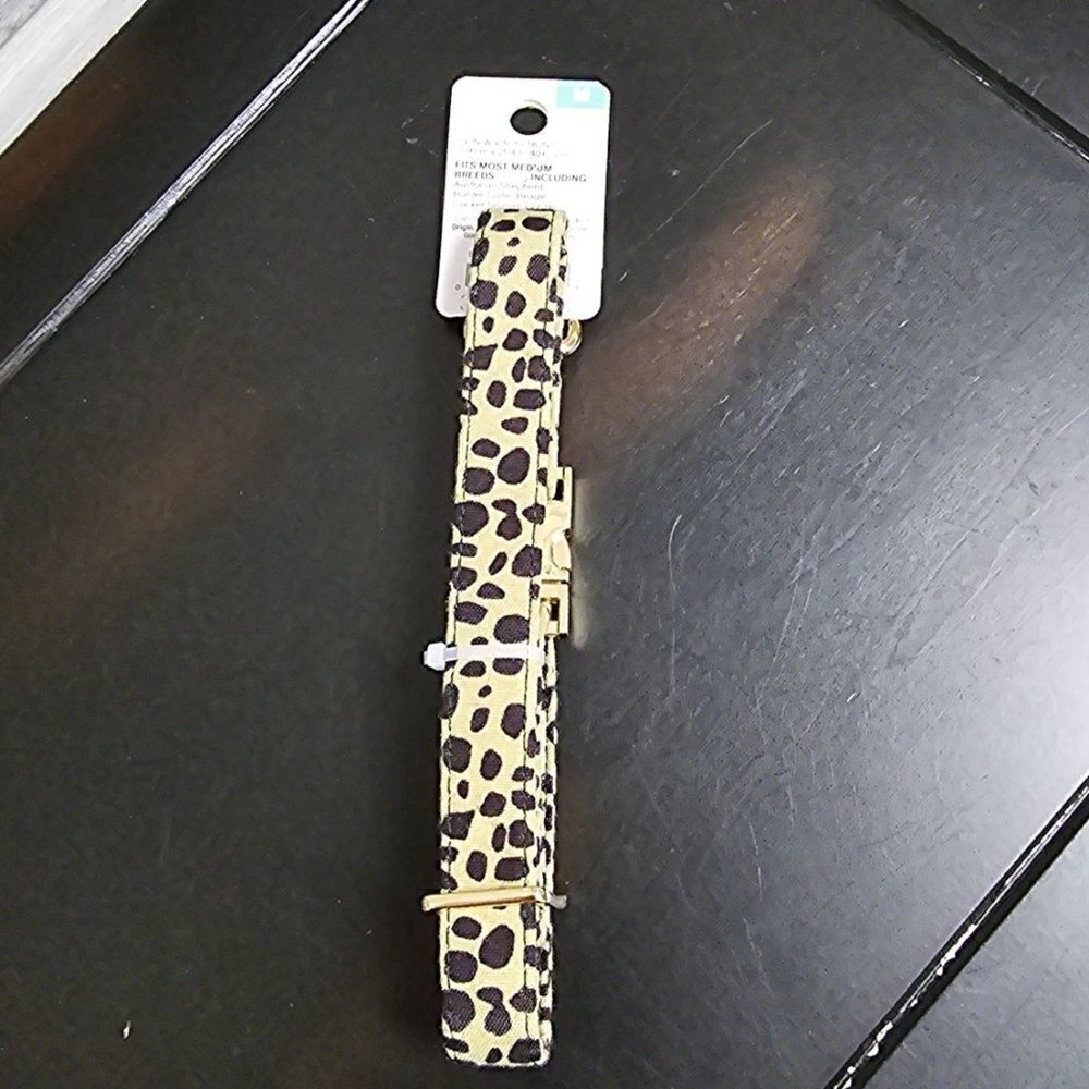 Animal Print with Buckle Branding Dog Collar | Boots & Barkley | Medium - Picture 7 of 10